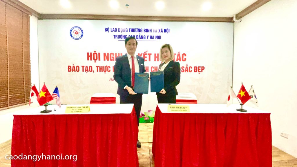 caodangyhanoi.vn - trường cao đẳng y hà nội tổ chức hội nghị ký kết hợp tác đào tạo, thực hành