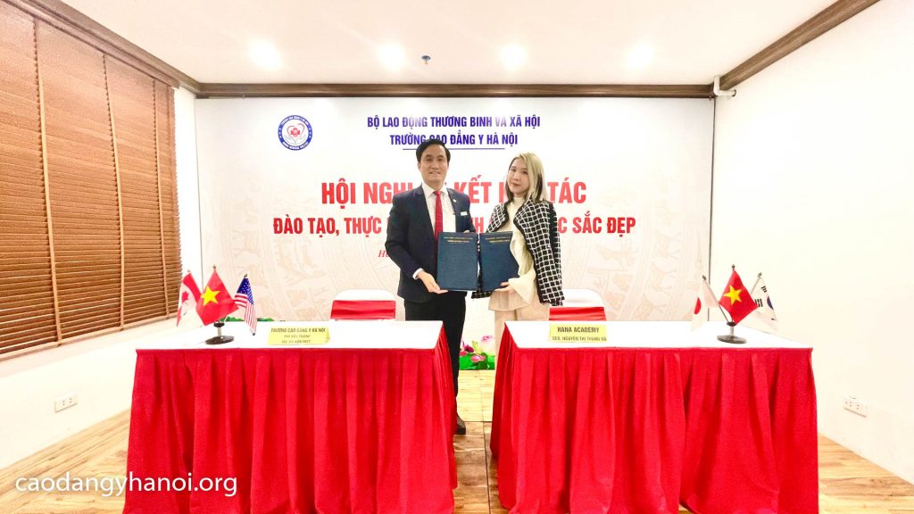 caodangyhanoi.vn - trường cao đẳng y hà nội tổ chức hội nghị ký kết hợp tác đào tạo, thực hành