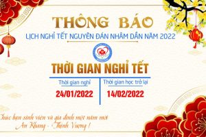 Thông báo lịch nghỉ Tết Nguyên đán Nhâm Dần 2022