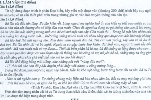 Lưu ý câu hỏi phụ trong nghị luận văn học