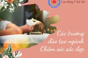 Các trường cao đẳng, đại học đào tạo ngành chăm sóc sắc đẹp
