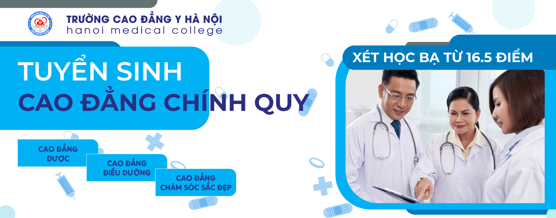 Tuyển sinh cao đẳng Y Hà Nội 2023
