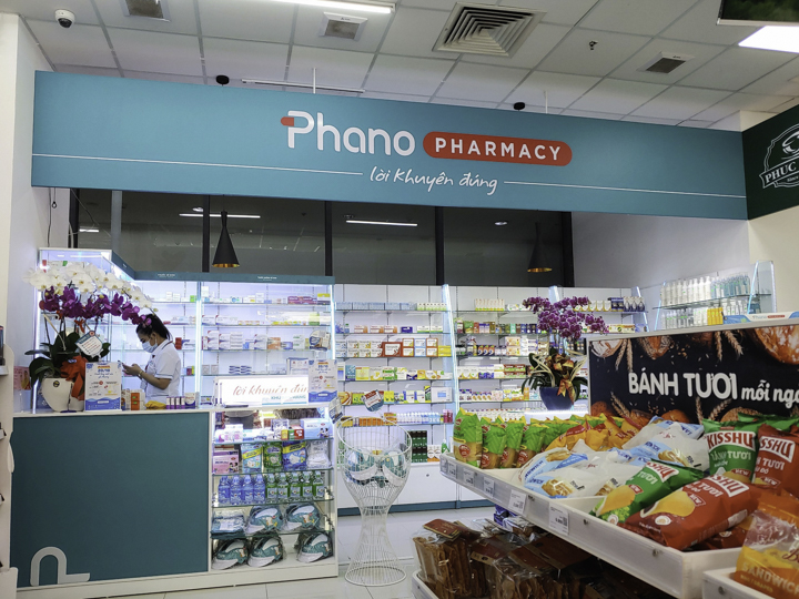 Nhà thuốc Phano Pharmacy tích hợp với chuỗi siêu thị Winmart