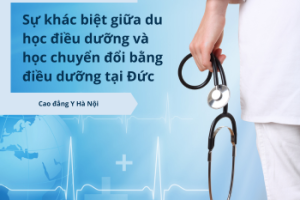 Sự khác biệt giữa chương trình du học ngành Điều dưỡng và chương trình học điều dưỡng chuyển đổi tại Đức