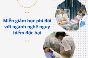 Miễn giảm 70% học phí Ngành Dược và Ngành Điều dưỡng hệ Cao đẳng