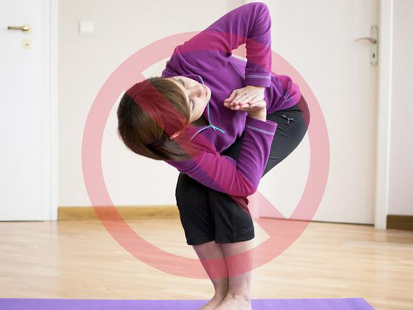 Tránh vận động mạnh khi mang bầu