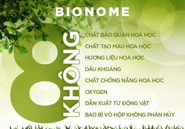 Khái niệm tiêu chuẩn Bionome trong Dược mỹ phẩm 