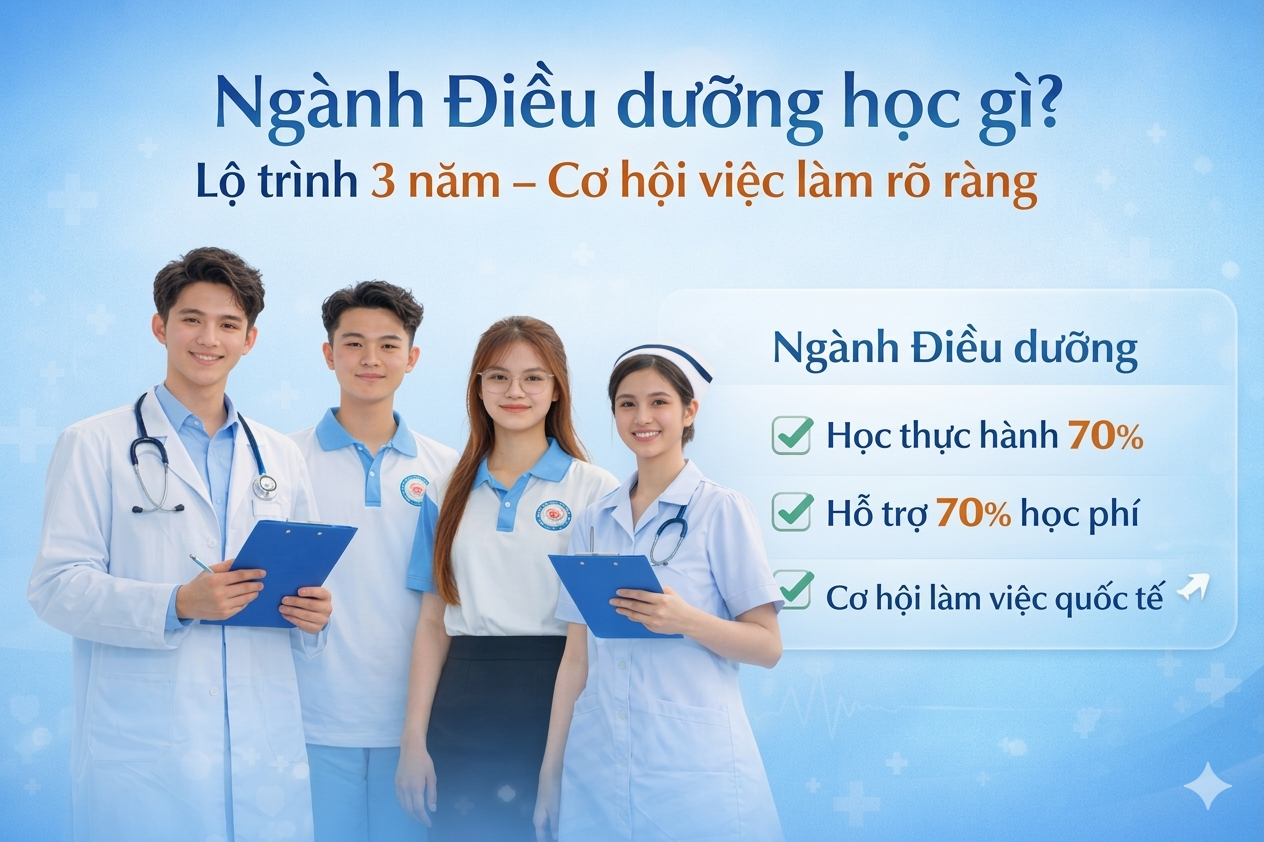 Ngành Điều dưỡng học gì