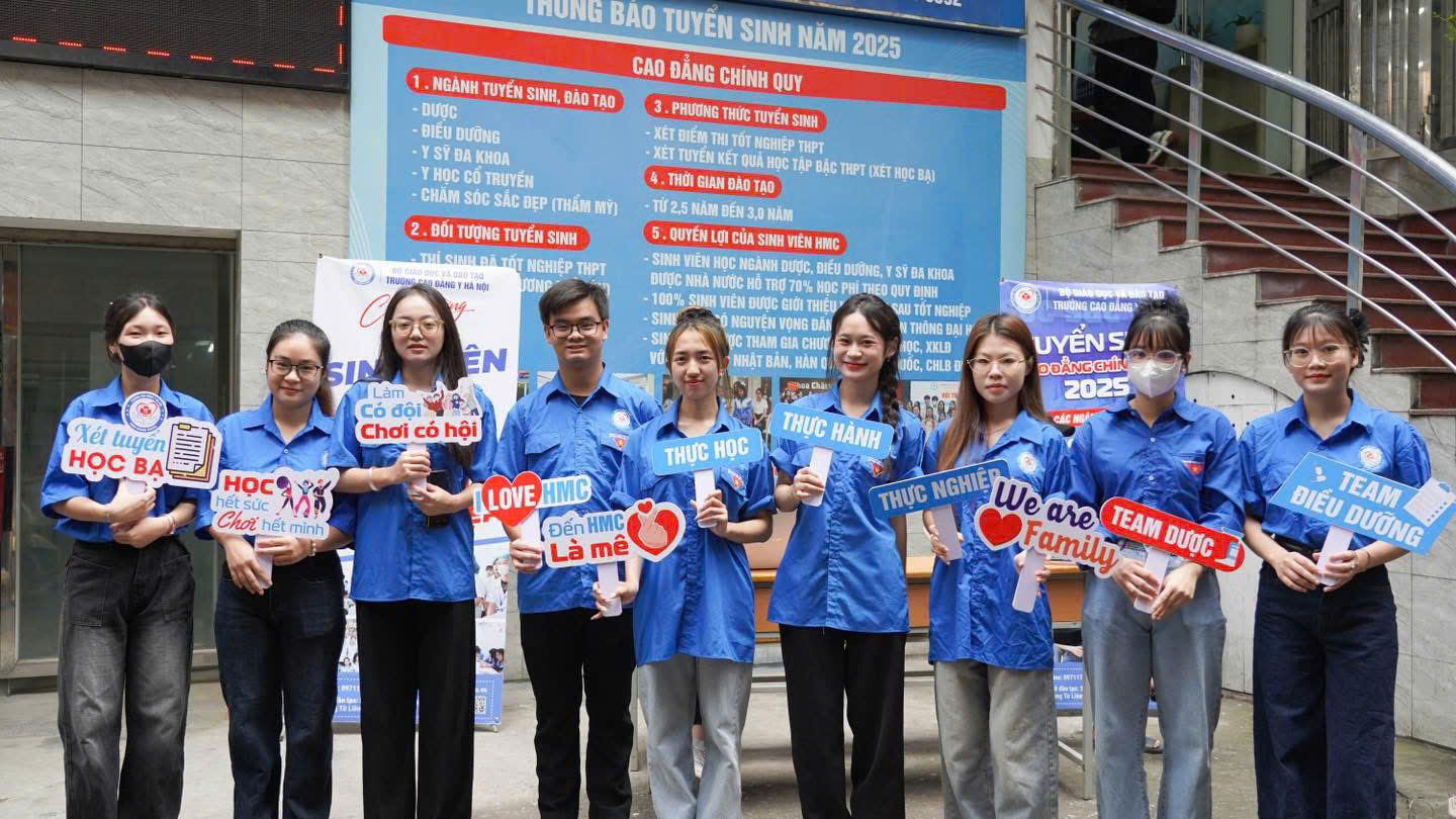 Sinh viên Cao đẳng Y HN - Cơ sở Mỹ Đình